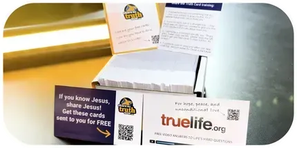A free box of 250 evangelism cards